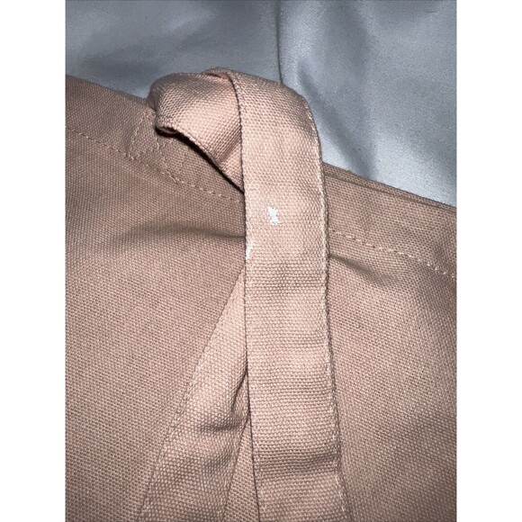 The Paper Store Blush Pink Canvas Tote Shopping BAG Yoga 16” X 17” - Picture 3 of 3